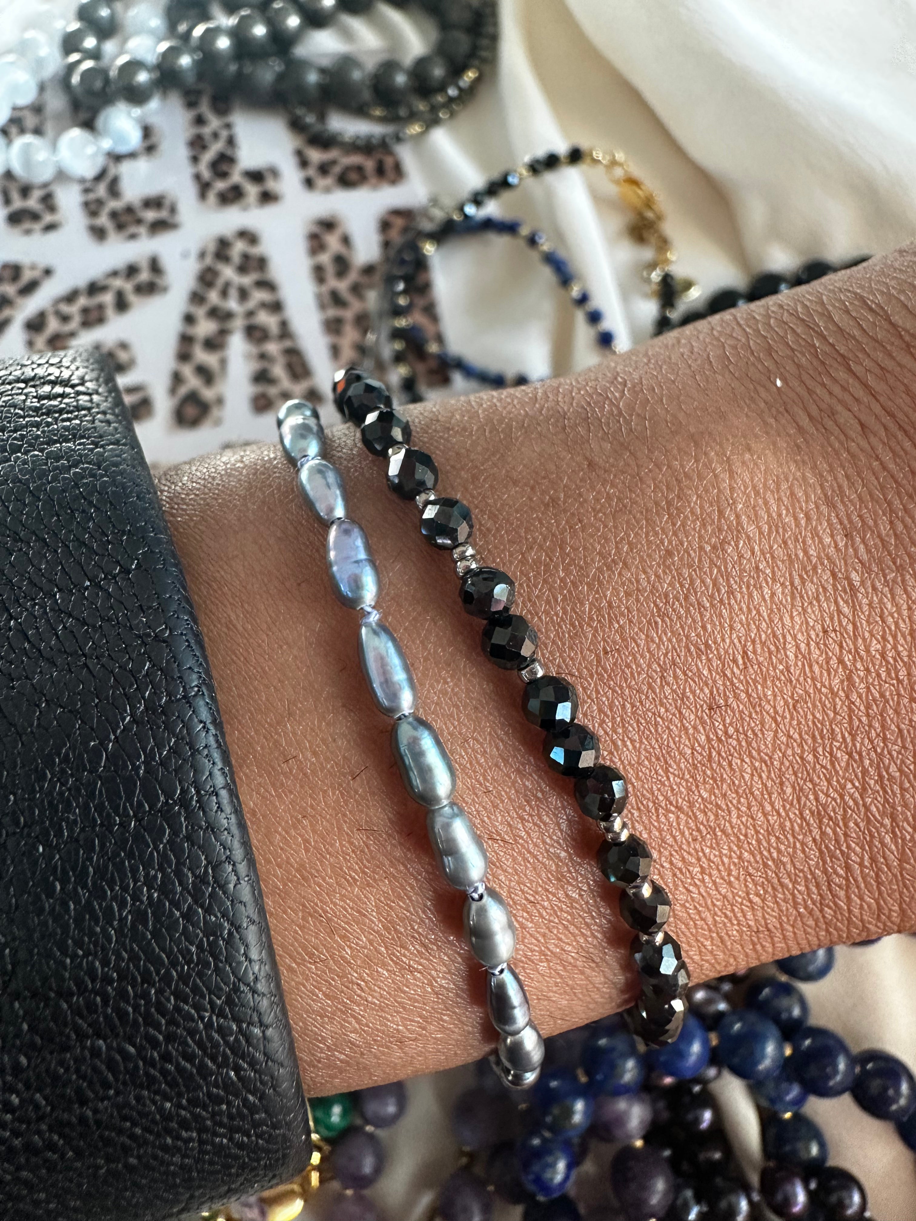 Curated Pearl Bracelet Stacks