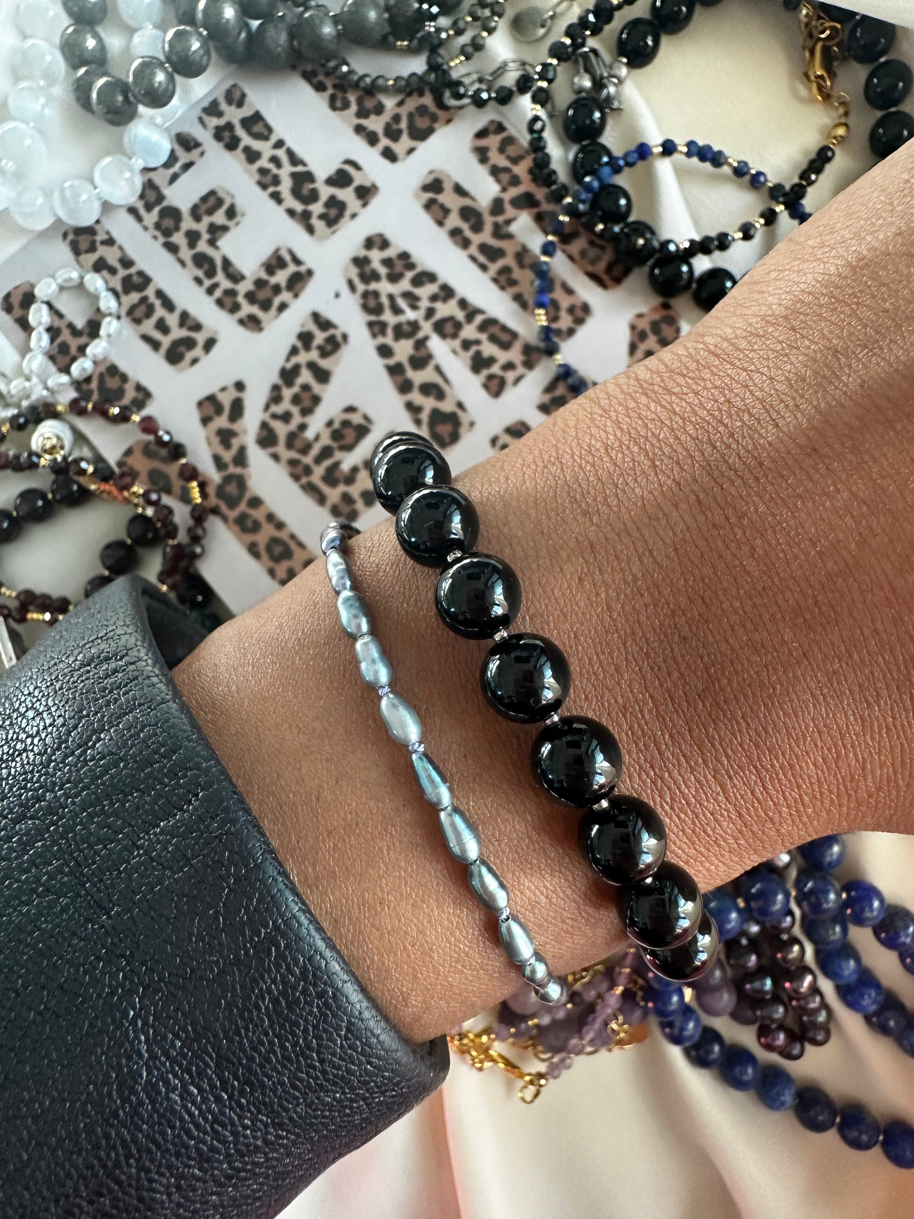 Curated Pearl Bracelet Stacks
