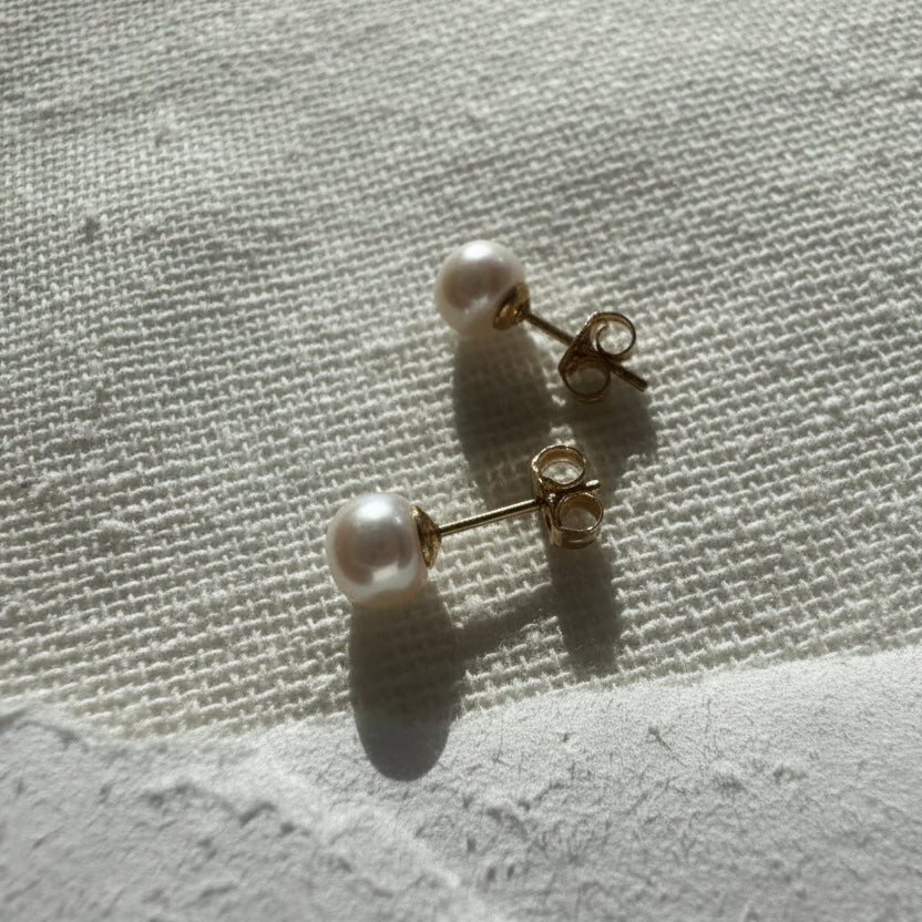 The Essential Pearl Stud Earrings