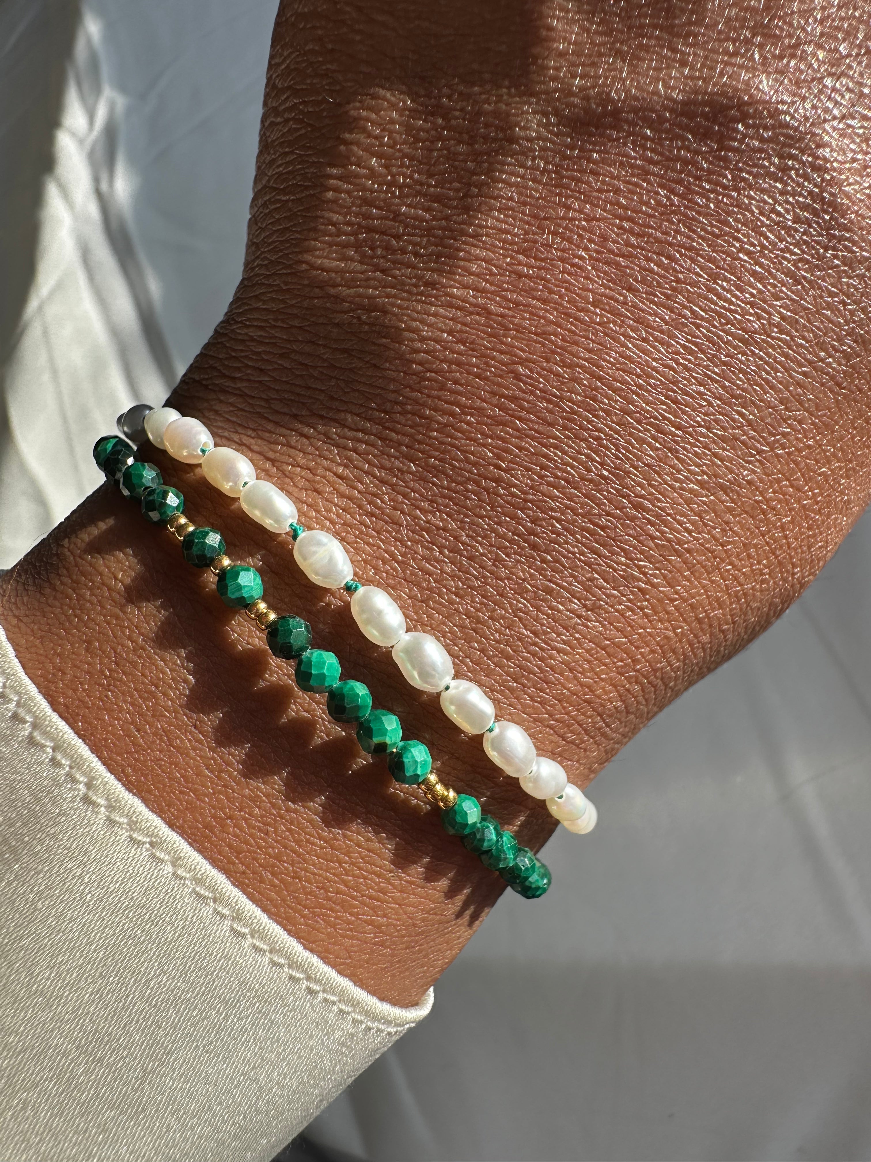 Curated Pearl Bracelet Stacks
