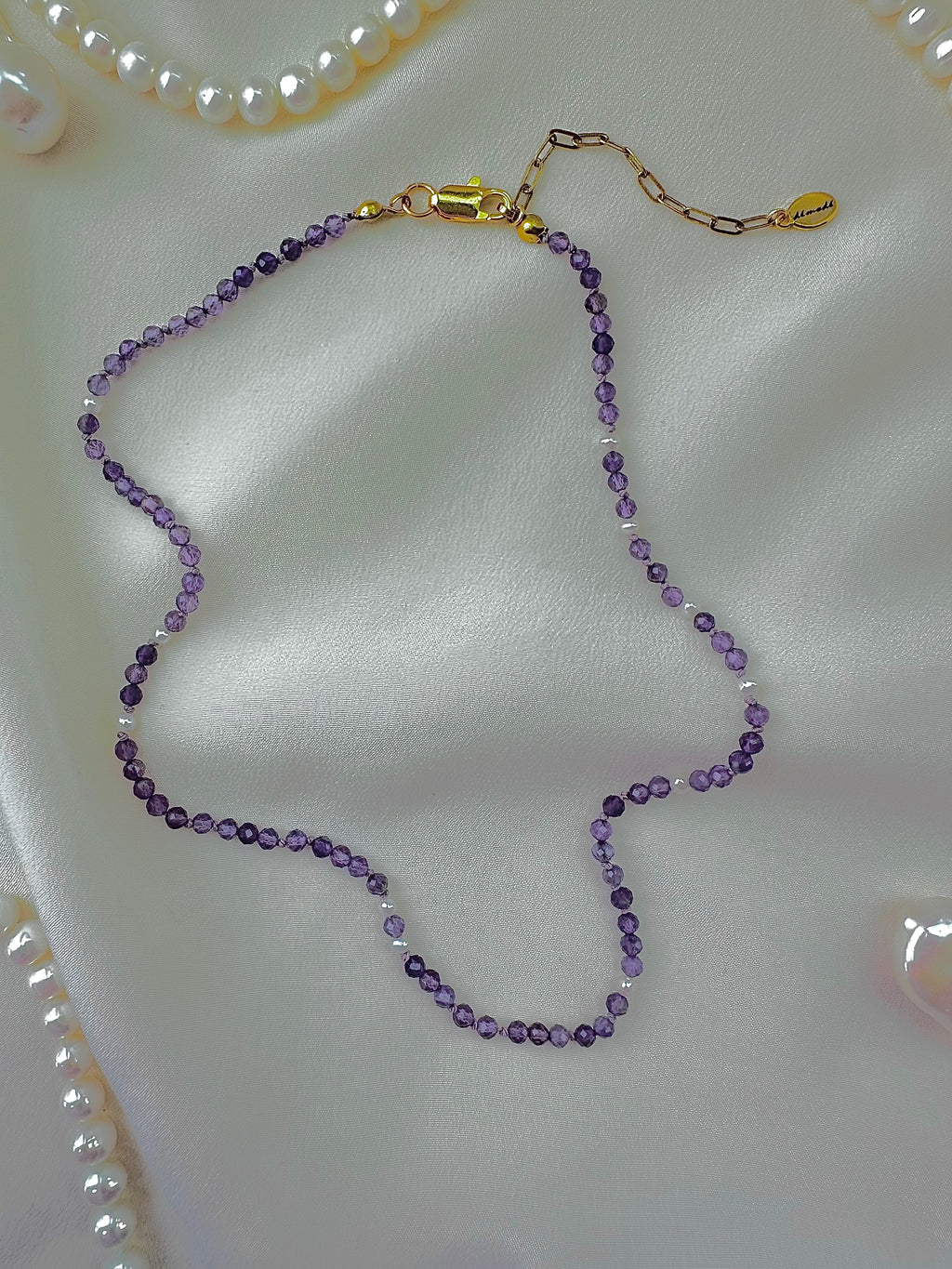 Dainty Dreams Gemstone Choker Necklace
