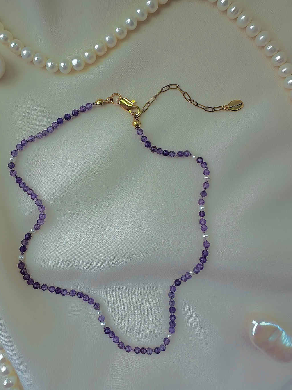 Dainty Dreams Gemstone Choker Necklace