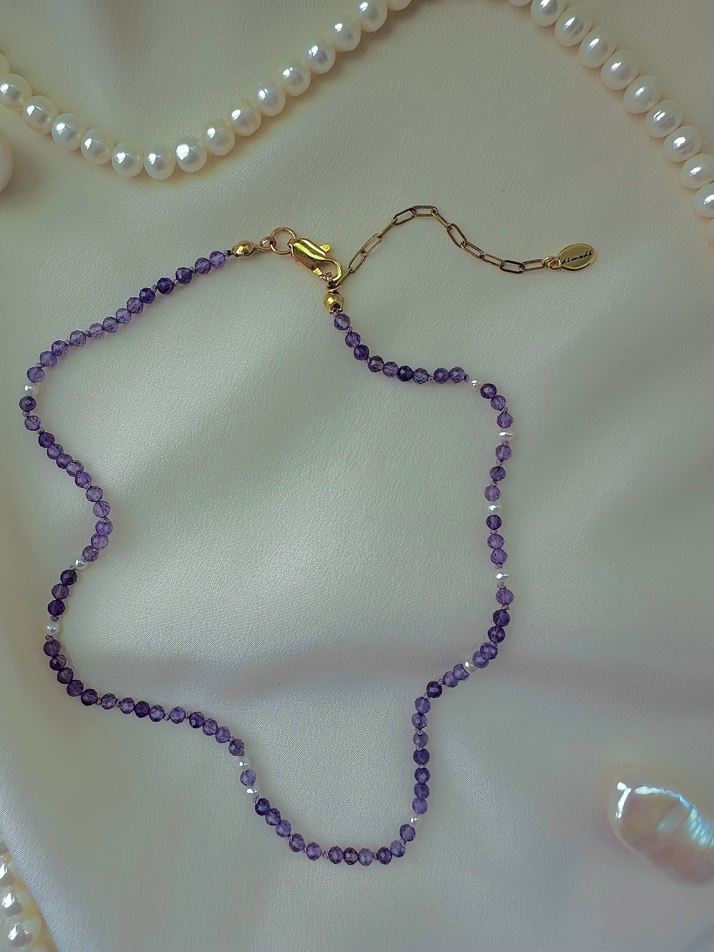 Dainty Dreams Gemstone Choker Necklace