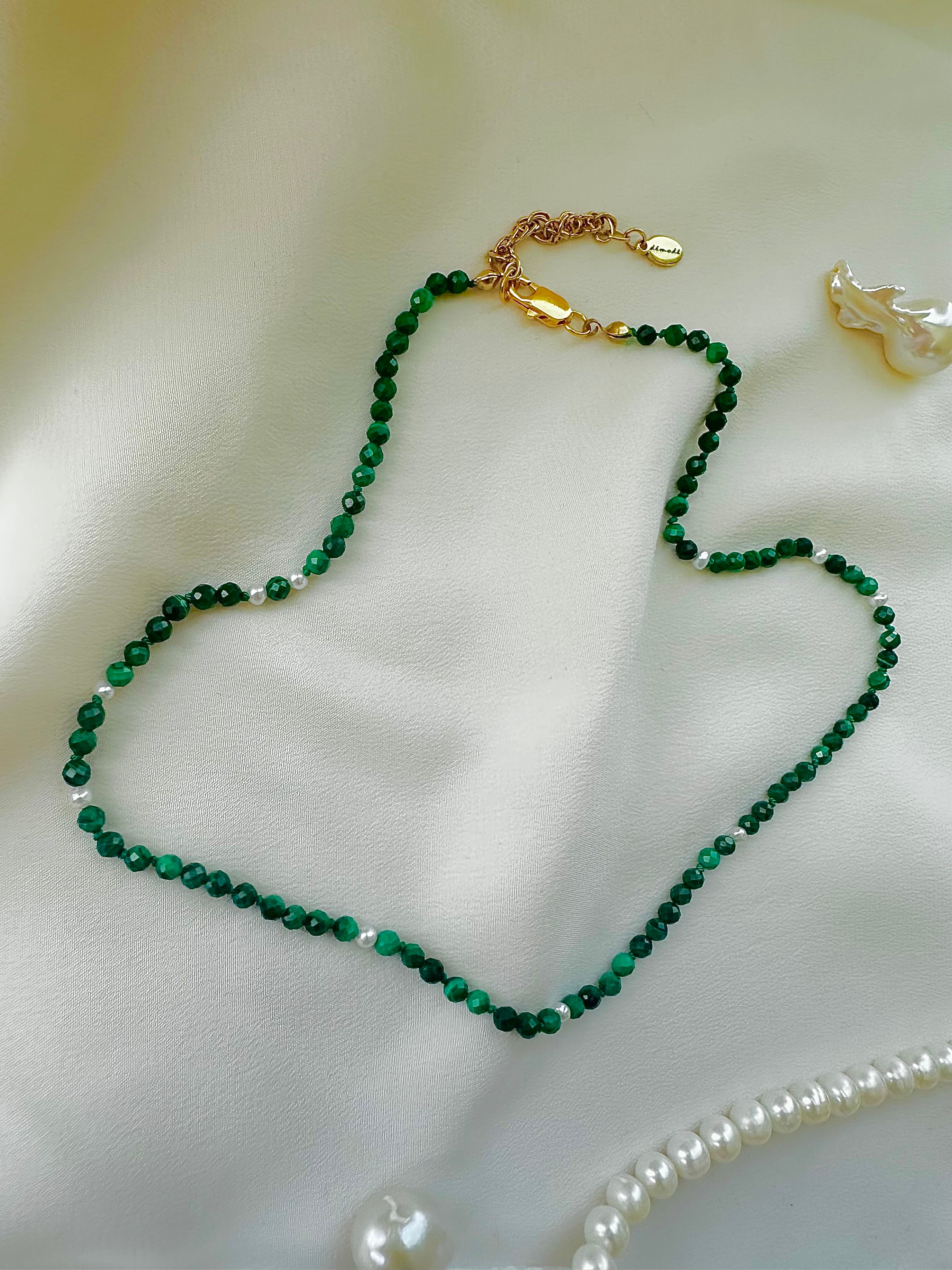 Dainty Dreams Gemstone Choker Necklace