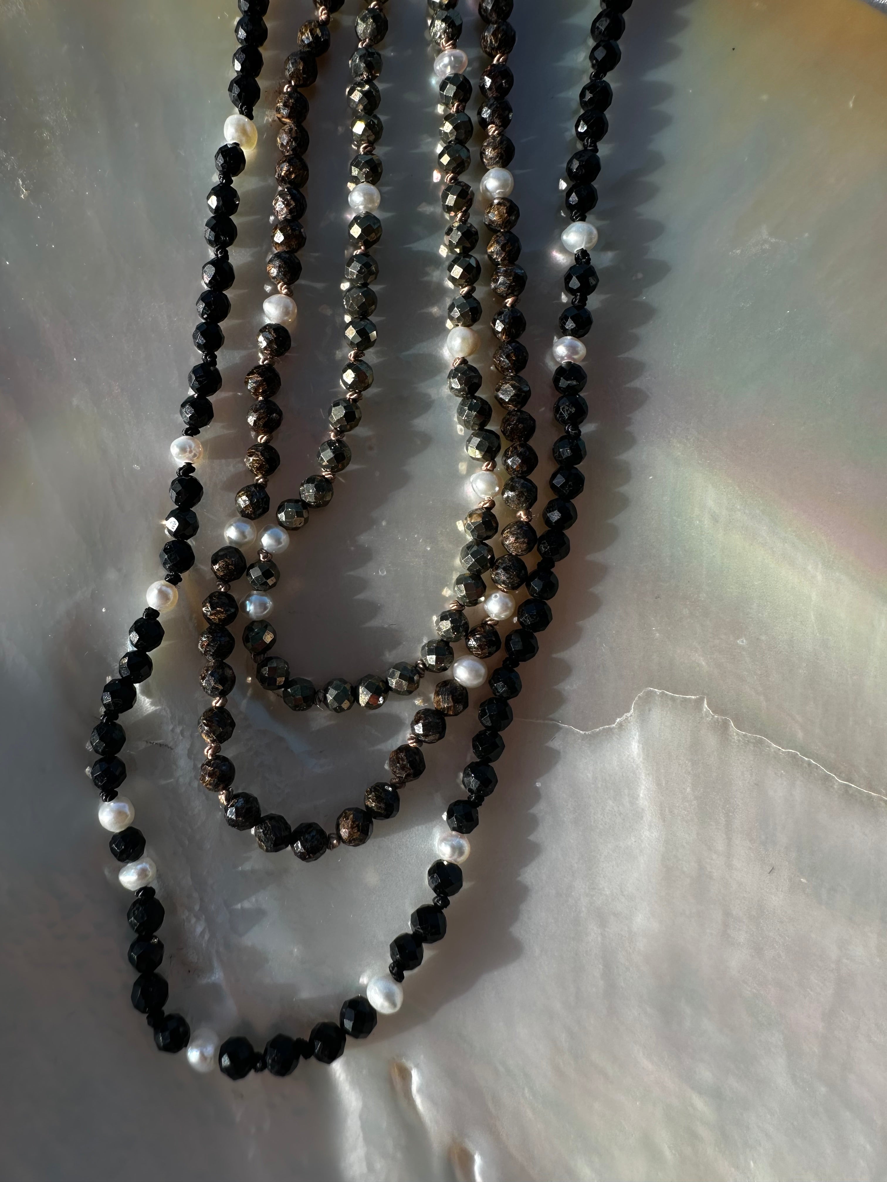 Dainty Gemstone Intention Choker Trios