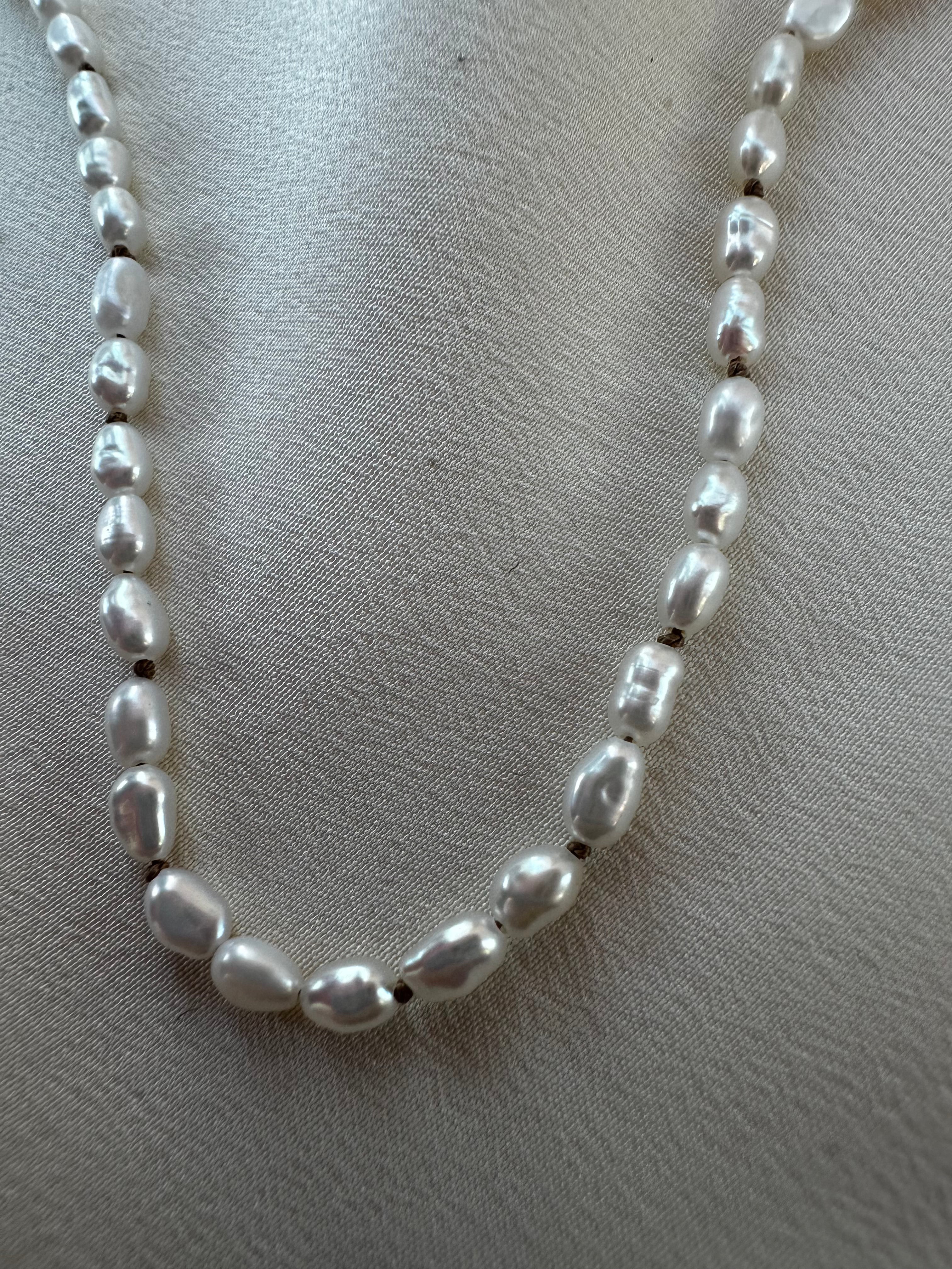 Heirloom Pearl Choker Necklace